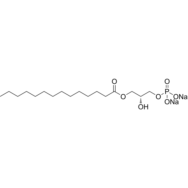 1-Myristoyl-2-hydroxy-sn-glycero-3-phosphate sodium 325465-45-0